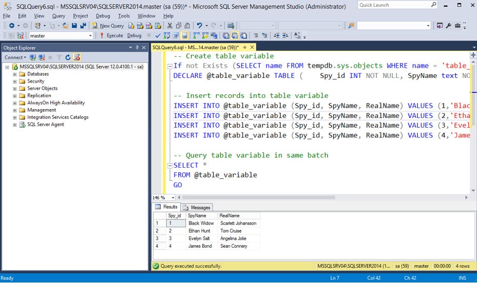 Sql Server How Do Temporary Tables Work E24 US